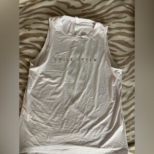 Fabletics Smile Often Open Back Tank